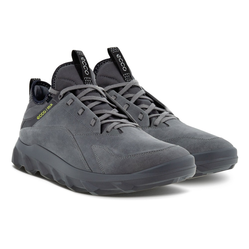 ECCO Mens Outdoor Shoes Dark Grey - Mx Low - HWF-104329